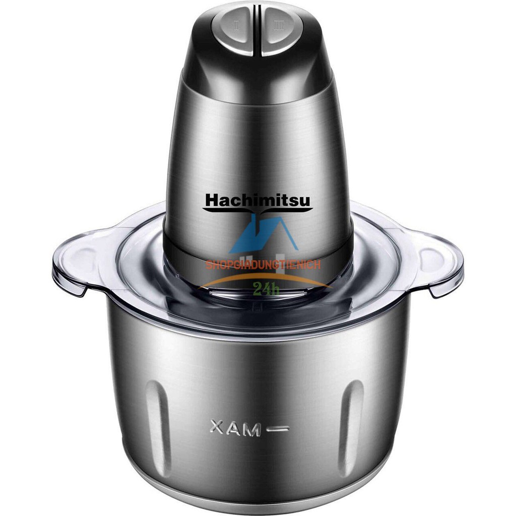 MÁY XAY THỊT , BÓC VỎ HÀNH TỎI INOX HACHIMITSU HC-138