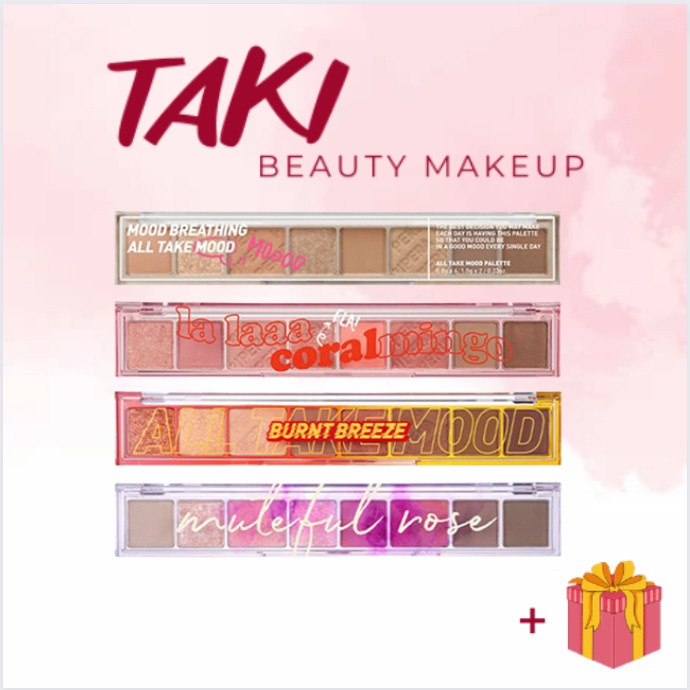 Bảng Phấn Mắt 8 Ô Ink All Take Mood Palette [01- 03- 06- 09]