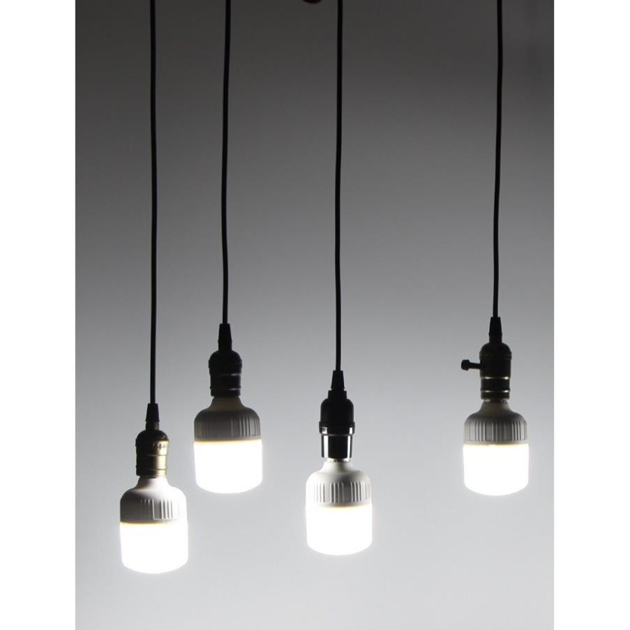 Đèn thả cổ điển Vintage bóng đèn led búp trụ 13w
