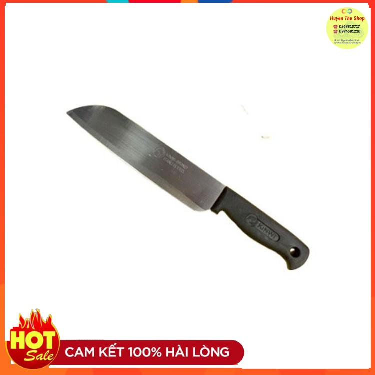 Dao thái cán đen 25cm No476 - Dao làm bếp cán đen