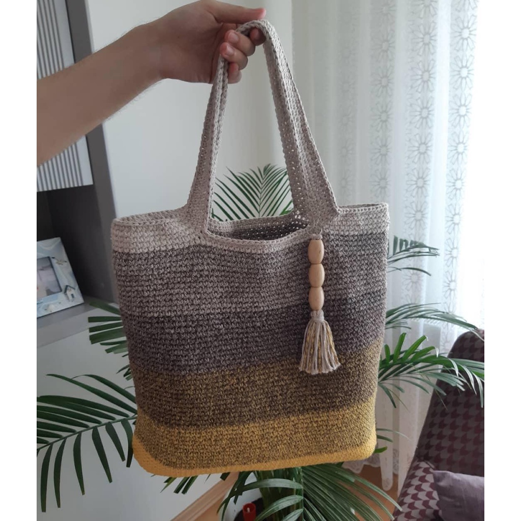 Sợi loang Macrame Cotton Spectrum - Nhập khẩu chính hãng YarnArt - 250 gram dài 225m