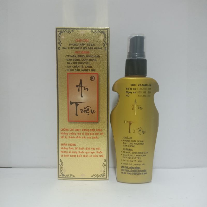 Cồn xoa bóp đa dụng An Triệu 100ml