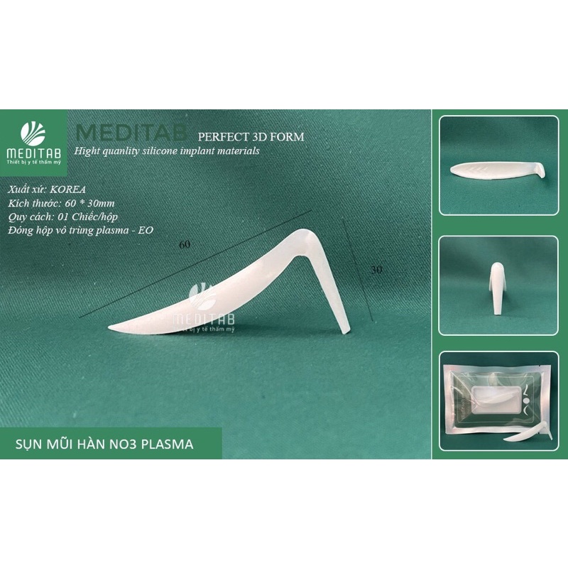 SỤN NÂNG MŨI NO3-PLUS MEDITAB