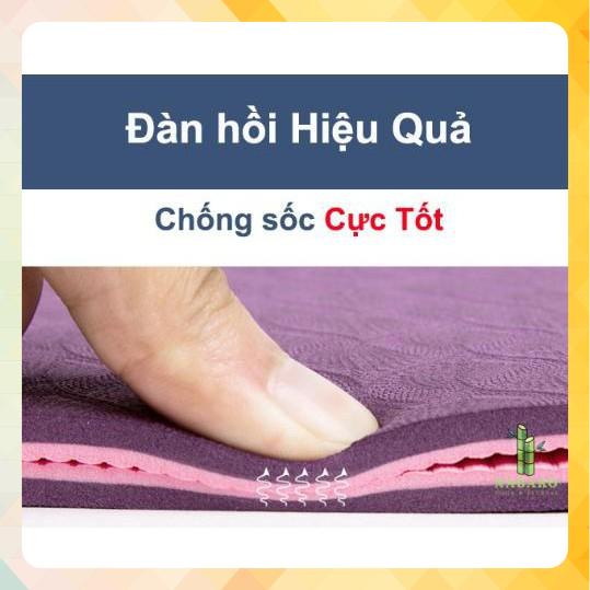 THẢM YOGA- THẢM ĐỊNH TUYẾN TPE 2 LỚP