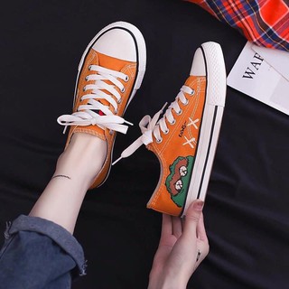 Giày thấp cổ in hình kute