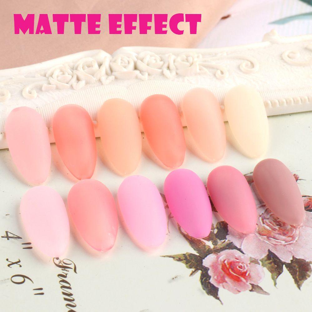 XIANSTORE UV Led Nail Gel Semi Permanent|Pink Color Ice Translucent Gel Manicure Nails Art Gel For Baking Varnish Nail Polish