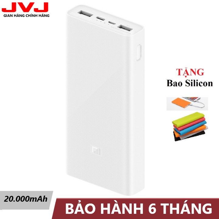 Sạc dự phòng Xiaomi/Redmi 10000mAh/20000mAh Gen 3 Bản Sạc Nhanh 2019 – Mi 18W Fast Charge Power Bank chính hãng