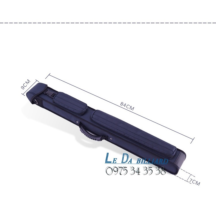 Bao đựng cơ bida, túi cơ bida 5 lỗ mẫu túi Hanbat