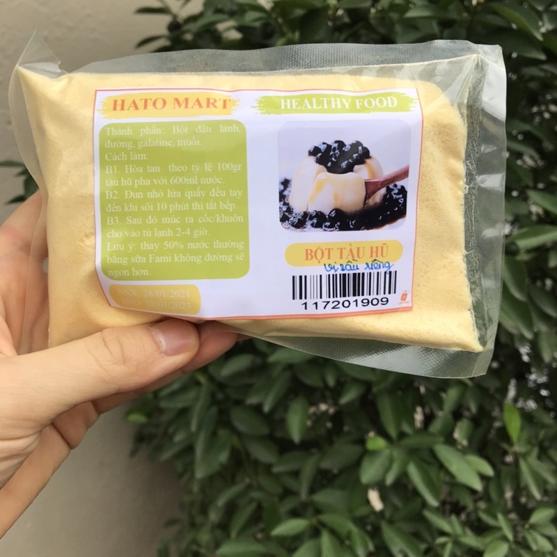 200G- 500G Bột tàu hũ có sẵn vị trà xanh, khoai môn, xoài, sầu riêng, sôcla, sữa dừa