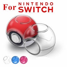 Ốp Pokeball Nintendo Switch nhựa cứng trong suốt