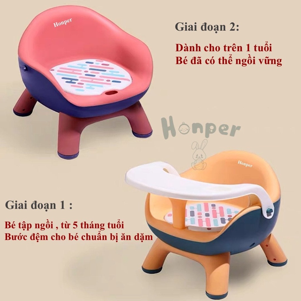 Ghế ăn dặm cao cấp Honper hình trứng