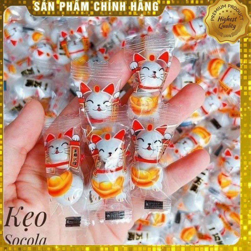 100gr kẹo socola mèo thần tài may mắn