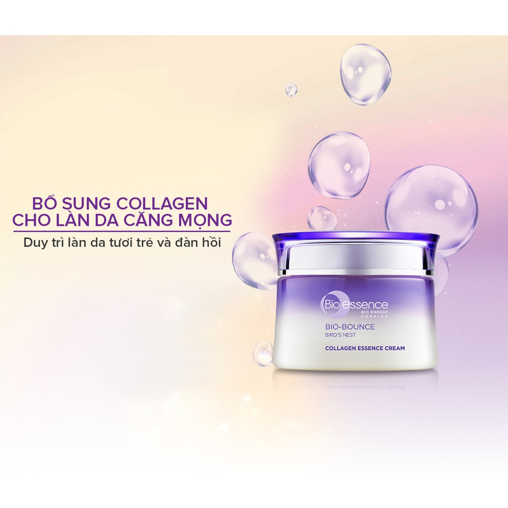 Kem Dưỡng Sáng Da Tinh Chất Tổ Yến Bio Essence Bounce Birds Nest Collagen Essence Cream 50ml