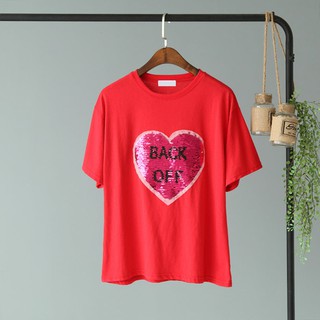 Áo thun trái tim tay ngắn