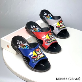 Dép lê bé trai bitas 28-32 - dép lê quai ngang siêu nhân superhero đế siêu nhẹ den65