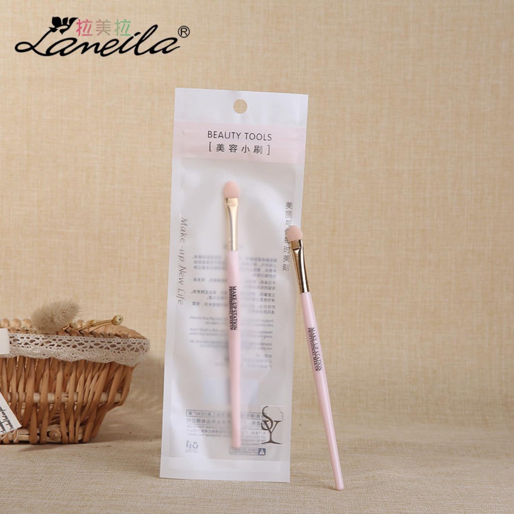 Chổi tán phấn mắt đơn LAMEILA  bề mặt mềm mịn, bám phấn, tiết kiệm tán phấn đều, mịn | BigBuy360 - bigbuy360.vn