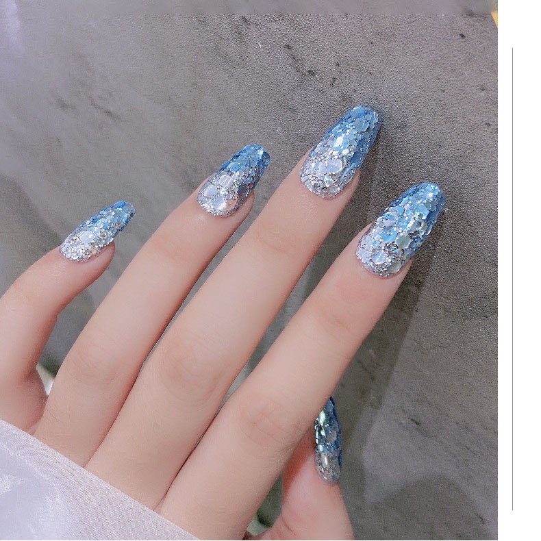 Nhũ kim tuyến nail siêu sáng 2 màu