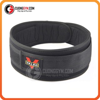 Đai lưng mềm tập gym bản bé Valeo CGK-301 bảo vệ cột sống, Deadlift Squat an toàn
