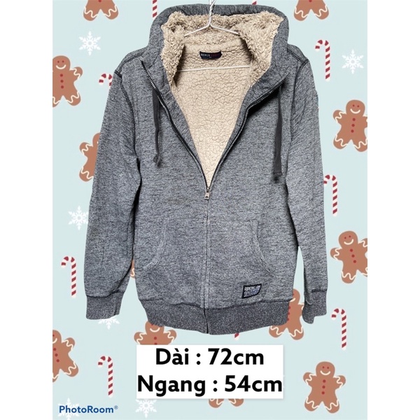 ÁO JACKET LÓT LÔNG 2HAND