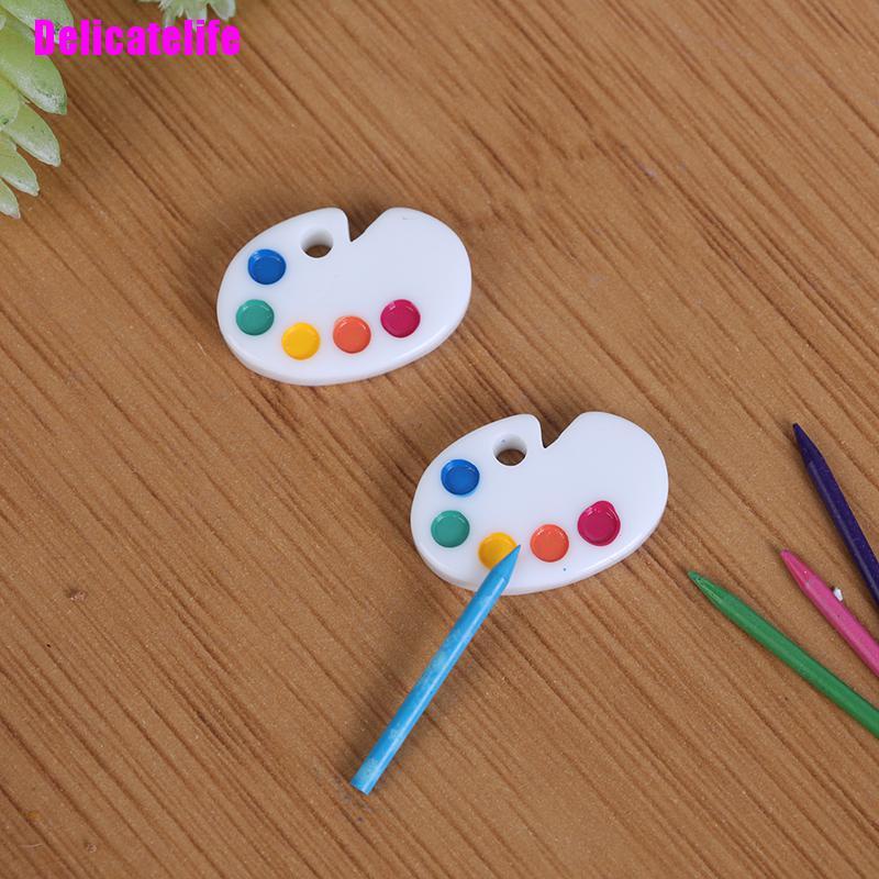 1 bảng màu mini tỉ lệ 1:12 trang trí nhà búp bê