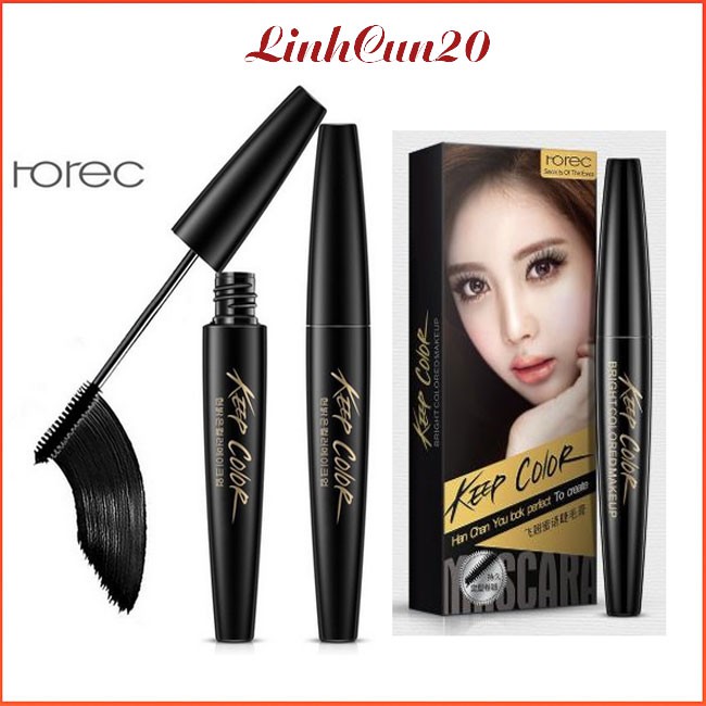 Chuốt làm cong dài mi Mascara Keep Color Rorec