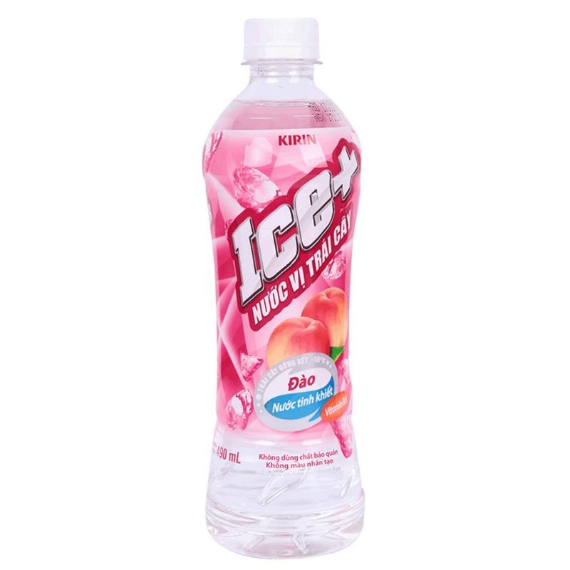 Nước Ice đào - 1Thùng 24 chai × 490ml