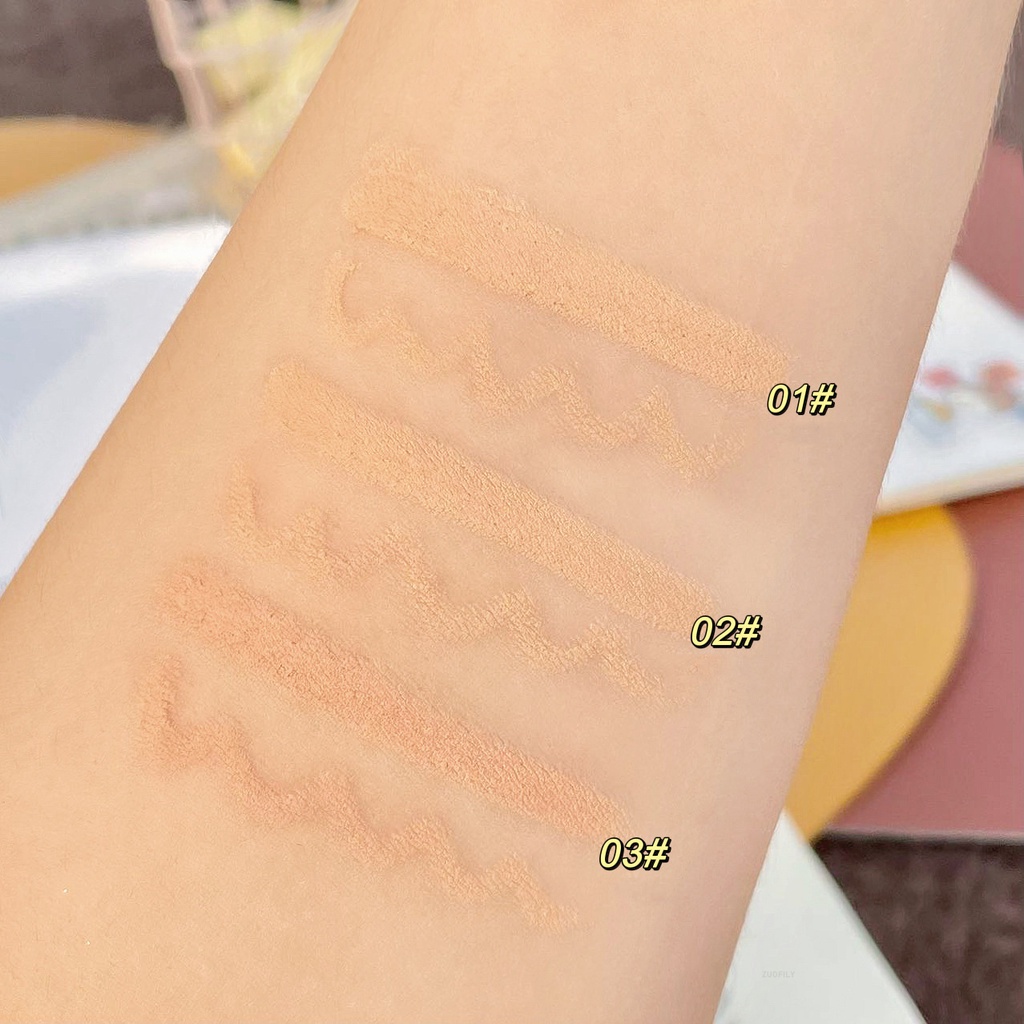 Bút Che Khuyết Điểm Hai Đầu Có Mút Xốp Giúp Làm Sáng Và Che Phủ Quầng Thâm Hiệu Quả