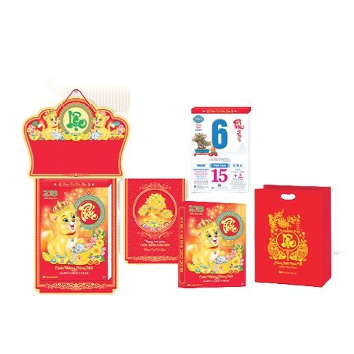 Lịch Bloc Cực Đại Trọn Bộ 2023 (25 x 35 cm) - HT6 , HT7