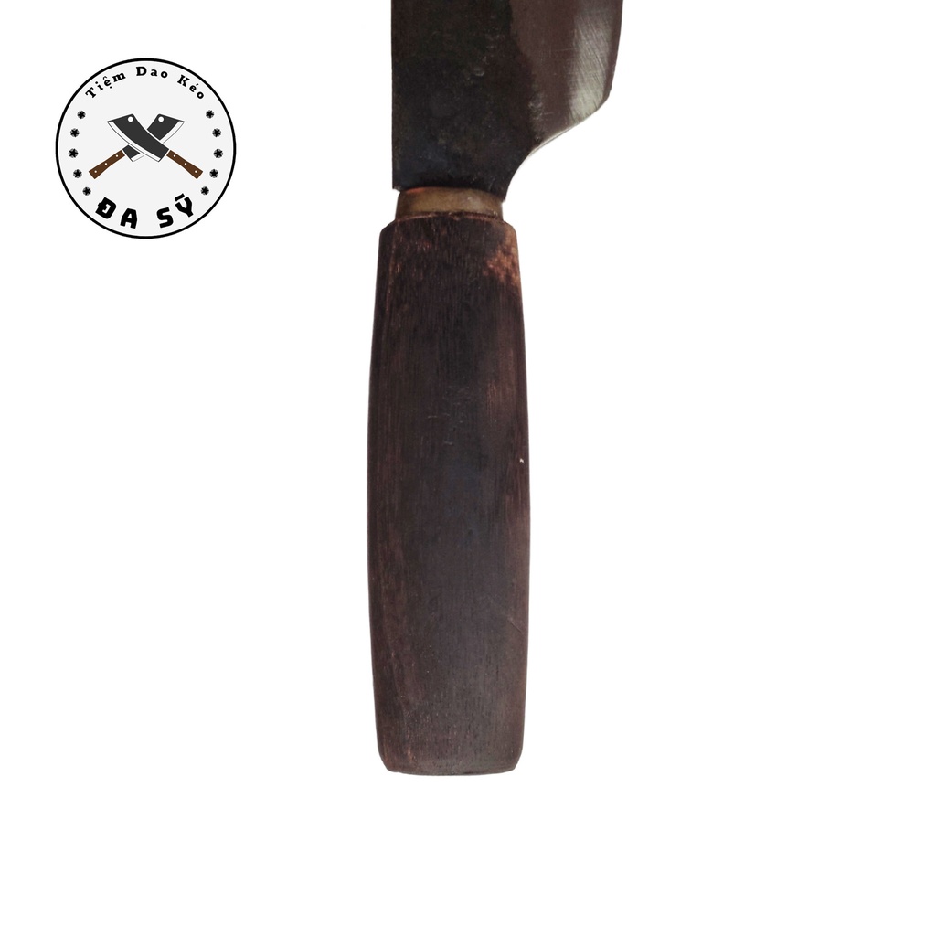 Dao Thái To Nhíp Xe, Thái Thịt, Thái Rau, Gọt Hoa Quả, Dao Rèn Từ Thép Nhíp Xe Siêu Bền, Cán Gỗ Chắc Chắn - D8