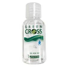Combo 2 chai gel Green cross trà xanh 60ml