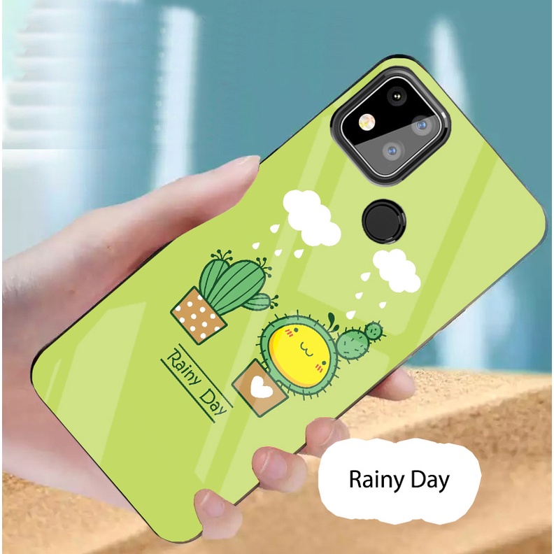 Ốp Xiaomi Redmi 9C, REDMI 10A mặt kính gương bóng