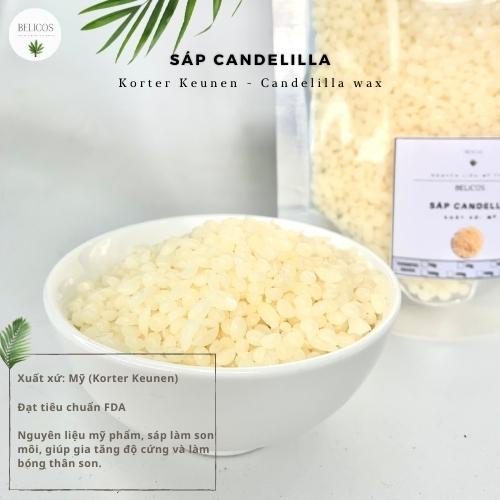 Sáp Candelilla (Mỹ) Koster Keunen - Sáp làm son môi, nguyên liệu mỹ phẩm