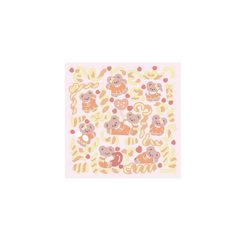 1 Tờ Sticker Dán Tường Hình Động Vật Dễ Thương