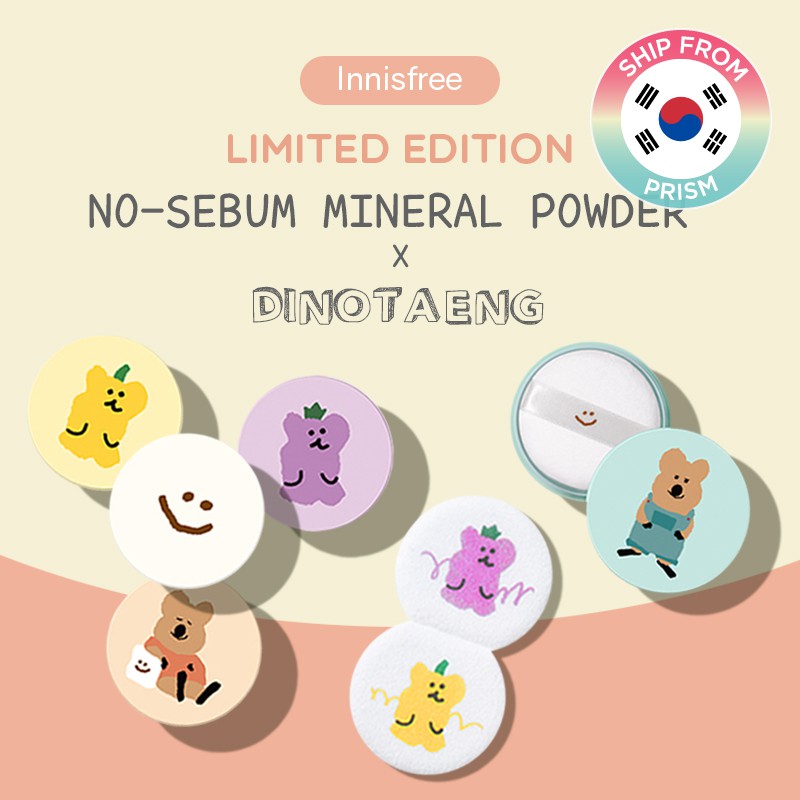 Phấn phủ khoáng Innisfree không chứa sebum phiên bản giới hạn 5g | BigBuy360 - bigbuy360.vn