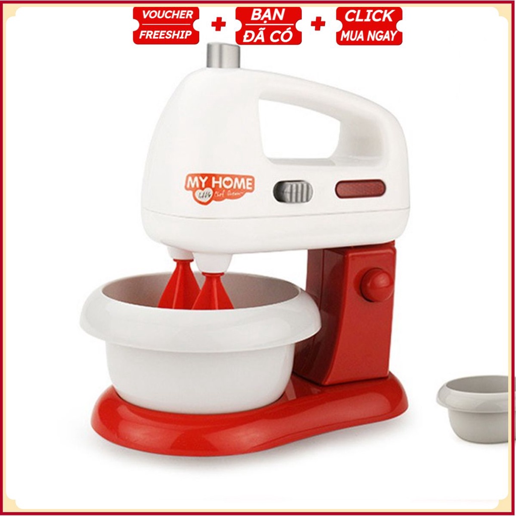 Máy Nhào Bột Tự Động Đồ Chơi Cao Cấp Cho Bé My Home - Kích Thước : 17*12*20 (cm)