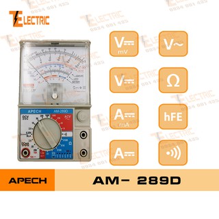 Apech am - 289d đồng hồ đo điện vạn năng hiển thị kim vom đo điện vạn năng apech am - 289d