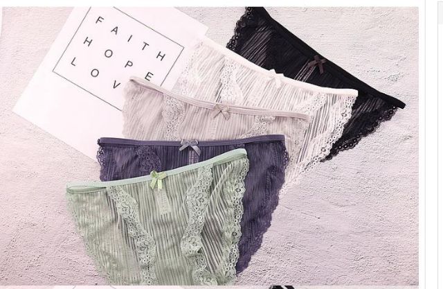 Quần lót nữ quần chip nữ đồ lót gợi cảm sexy chất liệu ren cao cấp [Được chọn màu]