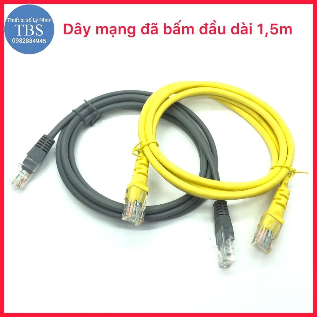 Dây mạng Commscope Cat 5E đã bấm sẵn 2 đầu
