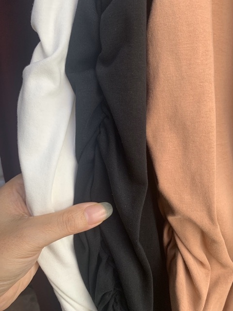 VÁY THUN ÔM CỔ VUÔNG CHẤT BOZIP MS14209