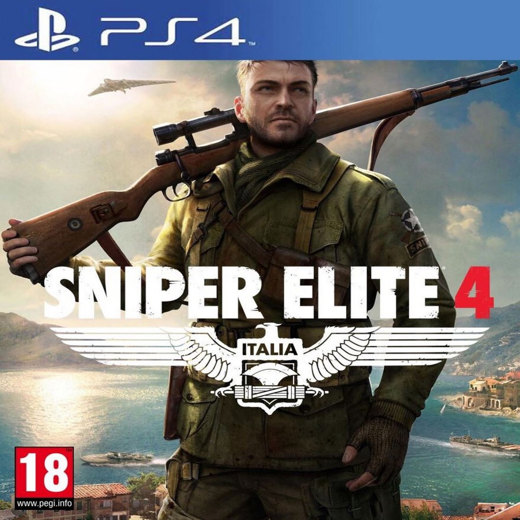 Đĩa Game PS4 - Sniper Elite 4