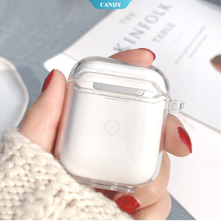 Vỏ Bảo Vệ Hộp Sạc Tai Nghe Bluetooth Airpods 2 1 3 Bằng Silicon Mềm Trong Suốt Họa Tiết Hoạt Hình Doremon Chống Rơi | Kẹo |