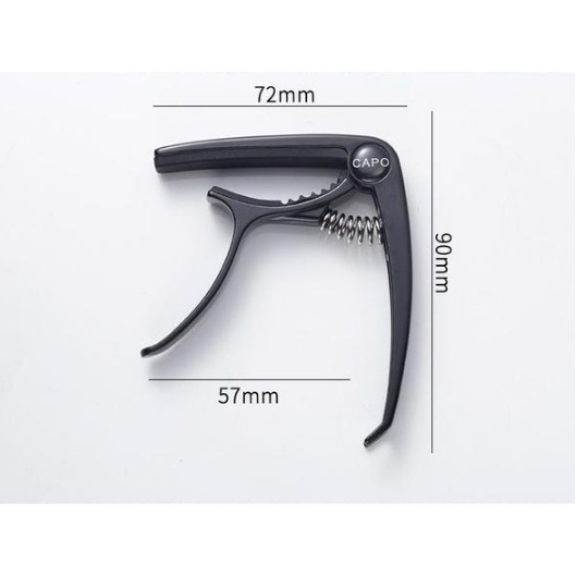 Capo Đàn Guitar 2 Chức Năng Kim Loại Nhiều Màu Cao Cấp SC-5 (Dùng cho đàn guitar acoustic, guitar Bas và Ukulele))
