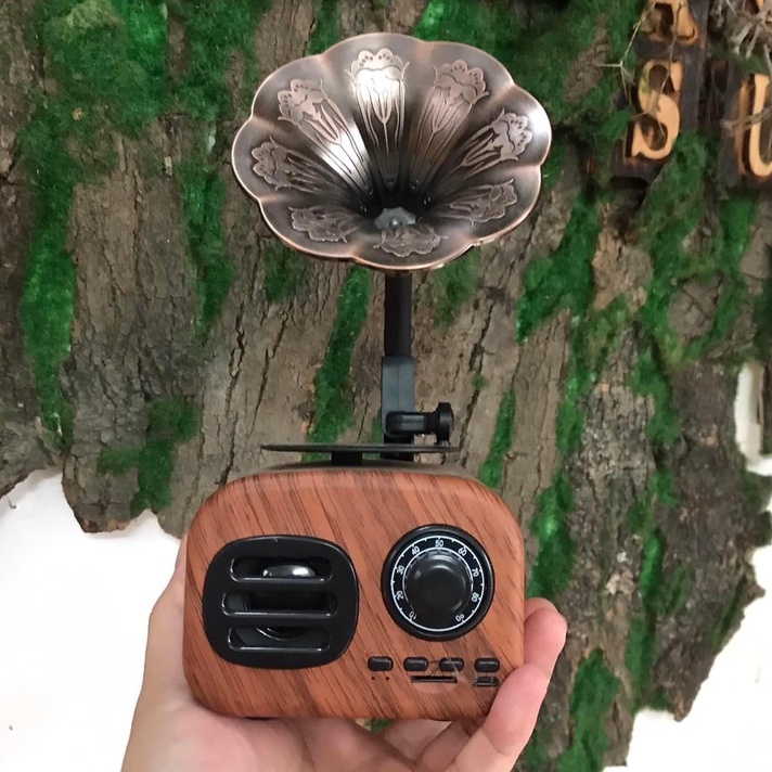 Loa bluetooth mini cổ điển