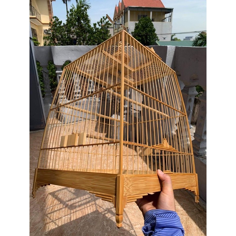 Lồng tre_From Thái_Nuôi chào mào,choè