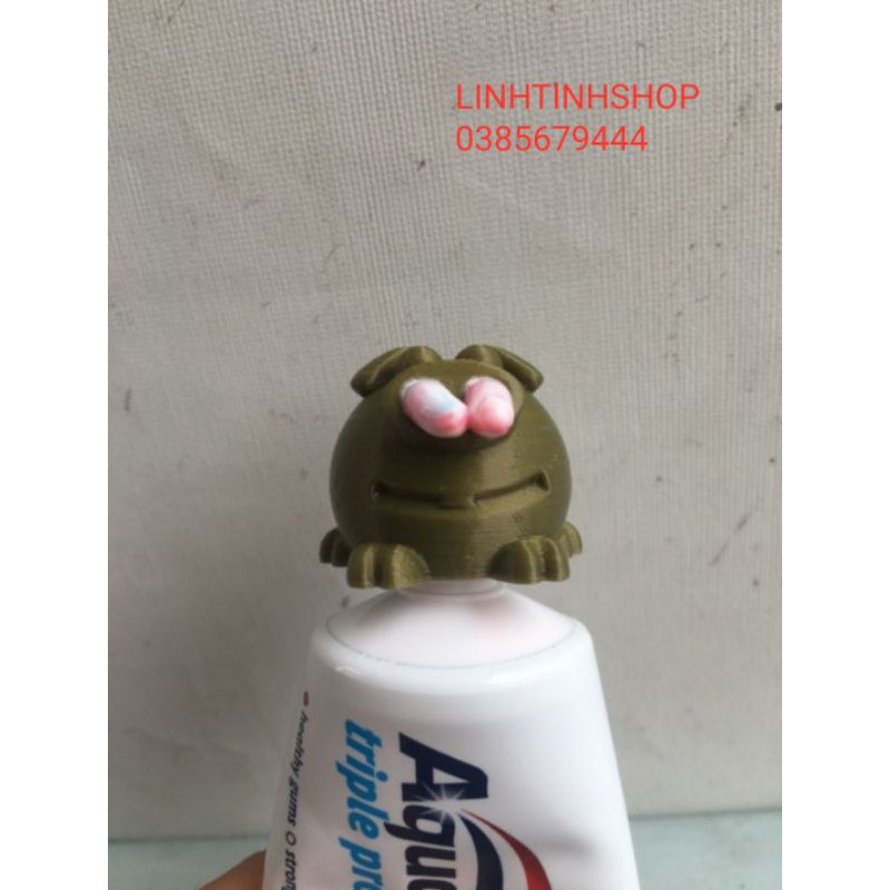ĐẦU NẶN KEM ĐÁNH RĂNG HEO PEPA CỤC SÚC 3DP-RINTING