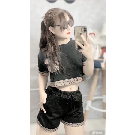 Set crotop LV dập nổi [Ảnh Thật]