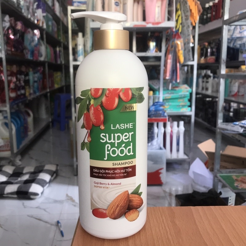 Dầu Gội  Lashe Super Food 640g