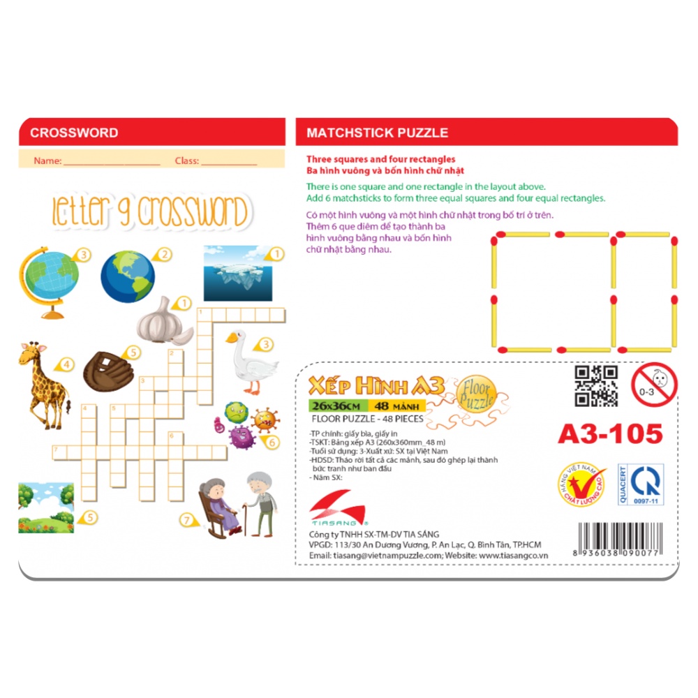 Tranh xếp hình 48 mảnh - Peppa Pig - Aquarium