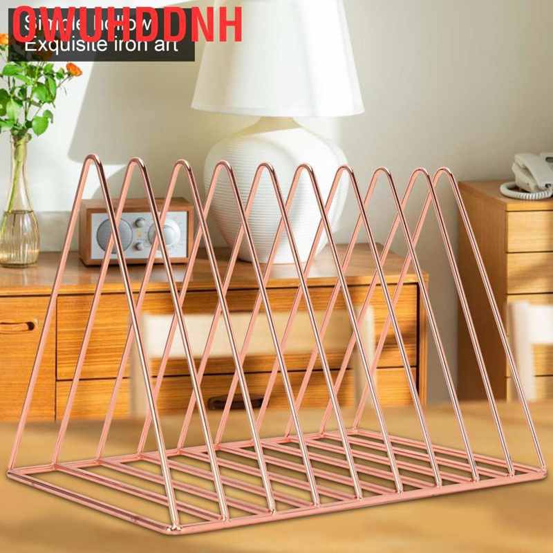 Giá Sách Để Bàn Hình Tam Giác Màu Vàng Hồng | BigBuy360 - bigbuy360.vn