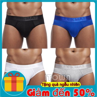Quần lót màu trơn phong cách đơn giản cho nam